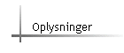 Oplysninger